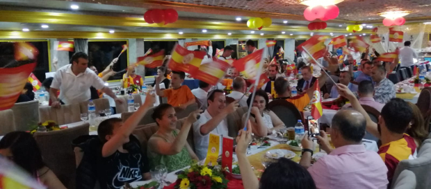 Şampiyonluk coşkusu Antalya'da yaşandı