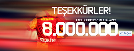 Facebook'ta 8 Milyon Taraftara Ulaştık!