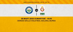 Maça Doğru | Nilüfer Belediye - Galatasaray HDI Sigorta 