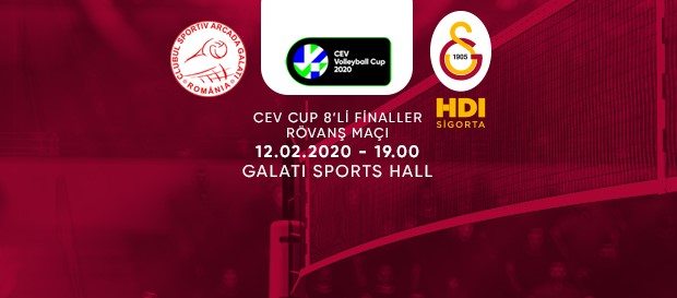 Maça doğru | C.S. Municipal Arcada GALATI - Galatasaray HDI Sigorta