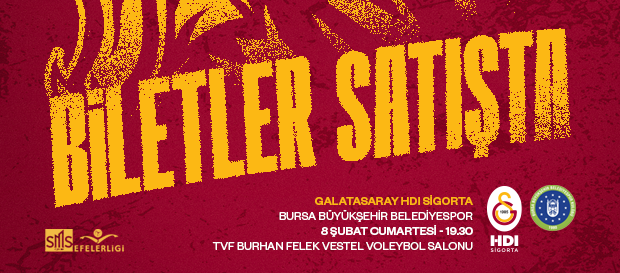 Bursa Büyükşehir Belediye Spor maçı biletleri satışta!