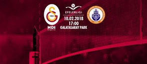 Maça doğru | Galatasaray HDI Sigorta - İstanbul BBSK