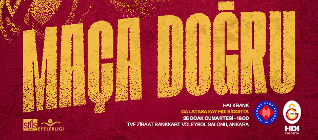 Maça Doğru | Halkbank - Galatasaray HDI Sigorta 