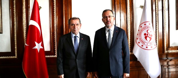 Başkan Dursun Aydın Özbek’ten Gençlik ve Spor Bakanı Dr. Mehmet Kasapoğlu'na ziyaret