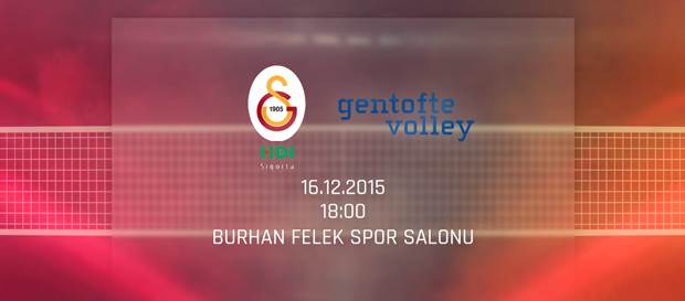 Maça Doğru: Galatasaray HDI Sigorta - Gentofte Volley