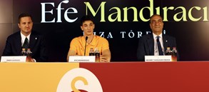 Efe Mandıracı'nın imza töreni gerçekleştirildi