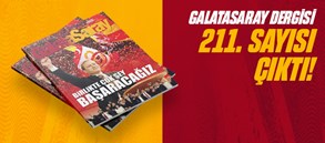 Galatasaray Dergisi’nin 211. sayısı GS Store’larda satışta