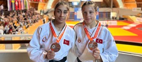 Zilan Ertem ve Begümnaz Doğruyol’dan bronz madalya!