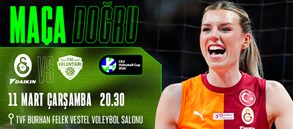 Maça Doğru | Galatasaray Daikin - CSO Voluntari 2005