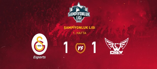 Galatasaray Esports 1-1 Oyunfor.CREW