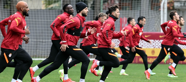 Lazio maçı hazırlıkları başladı