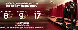 GSStore'dan Selçuk İnan, Johan Elmander, Burak Yılmaz İmzalı Seri
