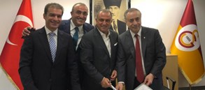 Sayın Fatih Terim ile Sözleşme İmzalanması