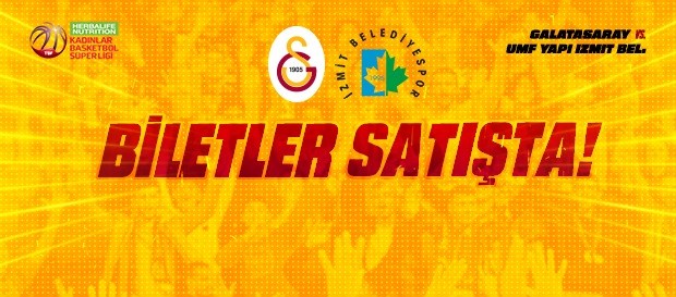 UMF Yapı İzmit Belediyespor maçı biletleri satışa çıktı