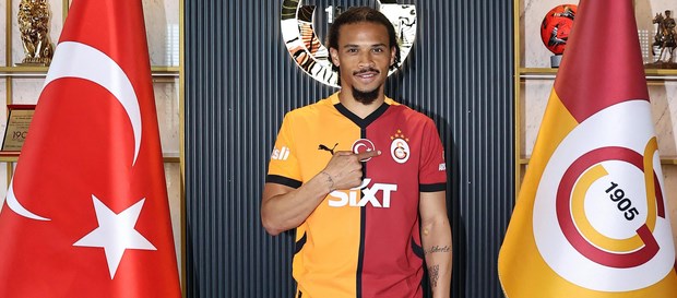 Galatasaray'a hoş geldin Leroy Sané!