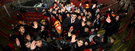 Nusaybin Futbol Okulu Öğrencileri Türk Telekom Arena'daydı