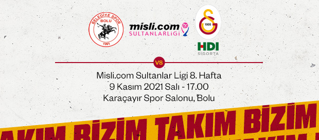 Maça Doğru | Bolu Belediye - Galatasaray HDI Sigorta 