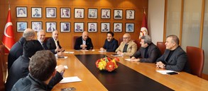 TFF Başkanı Mehmet Büyükekşi'den Florya Metin Oktay Tesisleri’ne ziyaret