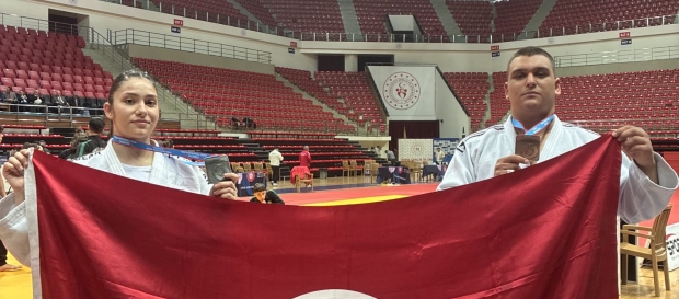 Ümitler Türkiye Judo Şampiyonası'nda iki sporcumuz madalya kazandı
