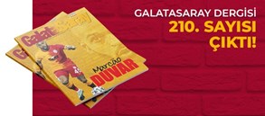 Galatasaray Dergisi’nin 210. sayısı GS Store’larda satışta