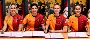 Galatasaray Kadın Futbol Takımımızda 4 imza birden! 