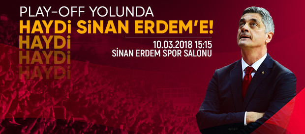 Play-Off yolunda haydi Sinan Erdem’e!