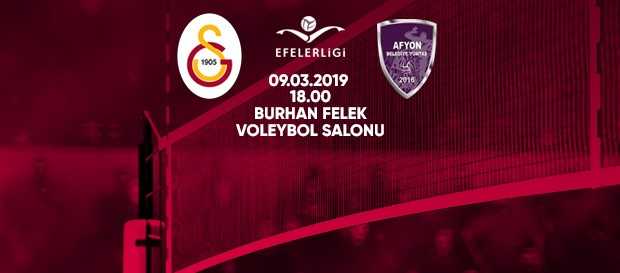 Maça doğru | Galatasaray - İkbal Afyon Belediye Yüntaş