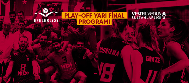 Play Off Yarı Final programı açıklandı