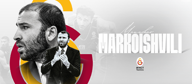 Galatasaray MCT Technic’e hoş geldin Manuchar Markoishvili!