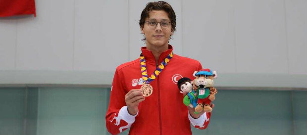 Berke Saka’dan bronz madalya