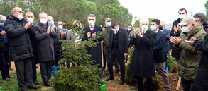 Galatasaray Hatıra Ormanı'nın açılış töreni gerçekleştirildi