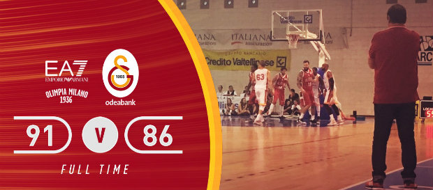 Olimpia Milano 91–86 Galatasaray Odeabank