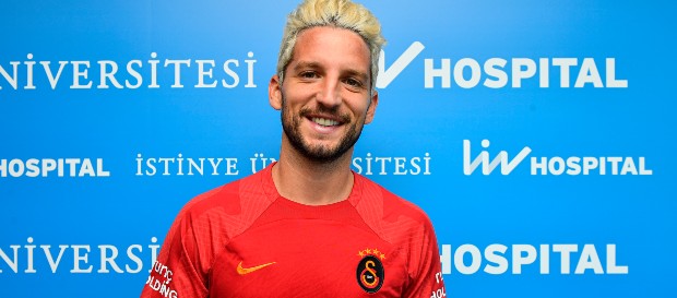 Dries Mertens sağlık kontrolünden geçti
