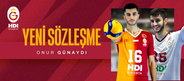 Onur Günaydı ile sözleşme yenilendi