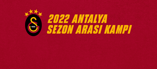 Galatasarayımızın Antalya kampı maç programı