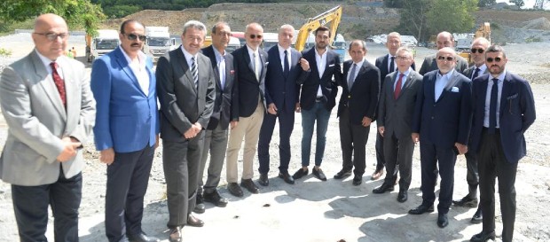 Başkanımız Dursun Özbek Kemerburgaz arazisinde incelemelerde bulundu