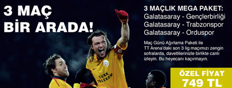 Maç Günü Ağırlama Paketlerinde Mega Fırsat