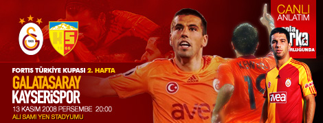 Maça Doğru: Galatasaray Kayserispor