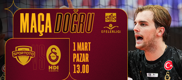 Maça Doğru | Spor Toto - Galatasaray HDI Sigorta