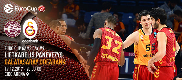 Maça doğru | Lietkabelis Panevezys – Galatasaray Odeabank