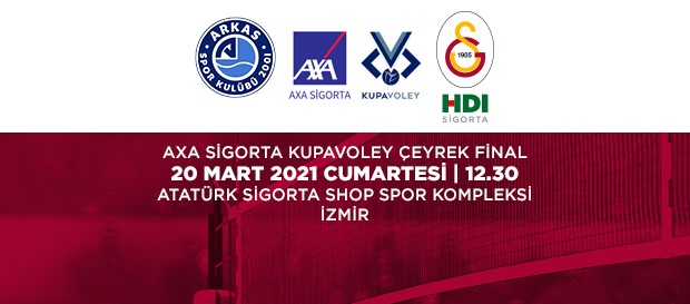 Maça Doğru | Arkas Spor - Galatasaray HDI Sigorta 