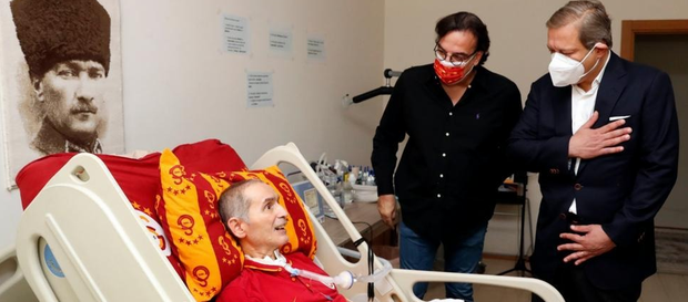 Başkan Burak Elmas’tan İlyas Tüfekçi’ye ziyaret