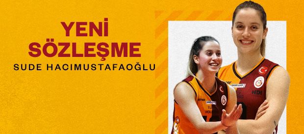Sude Hacımustafaoğlu ile sözleşme yenilendi 