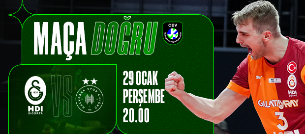 Maça Doğru | Galatasaray HDI Sigorta - Halkbank 