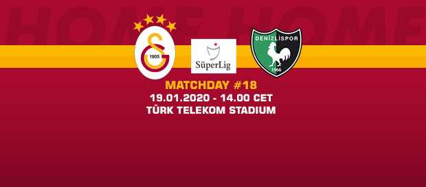Matchday #18: Galatasaray - Yukatel Denizlispor