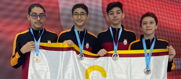 4x50m Serbest Mix Bayrak Takımımız Türkiye 4.’sü