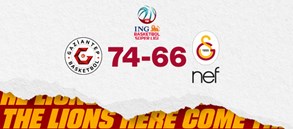 Gaziantep Basketbol 74-66 Galatasaray Nef - GALATASARAY.ORG