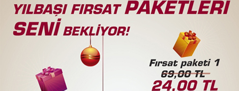 Galatasaray Storedan 2011 Yılbaşı Özel Paketleri