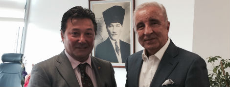 Atilla Cömert'ten Başkan Ünal Aysal'a Ziyaret