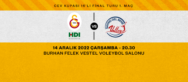 Maça Doğru | Galatasaray HDI Sigorta - Savino Del Bene Scandicci